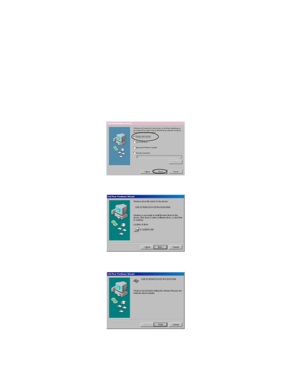 EXP Computer ThinCD E series for CDE-2440(PCMCIA Model), CDE-2450(USB Model), CDE-2465(Parallel Model) User Manual | Page 11 / 29