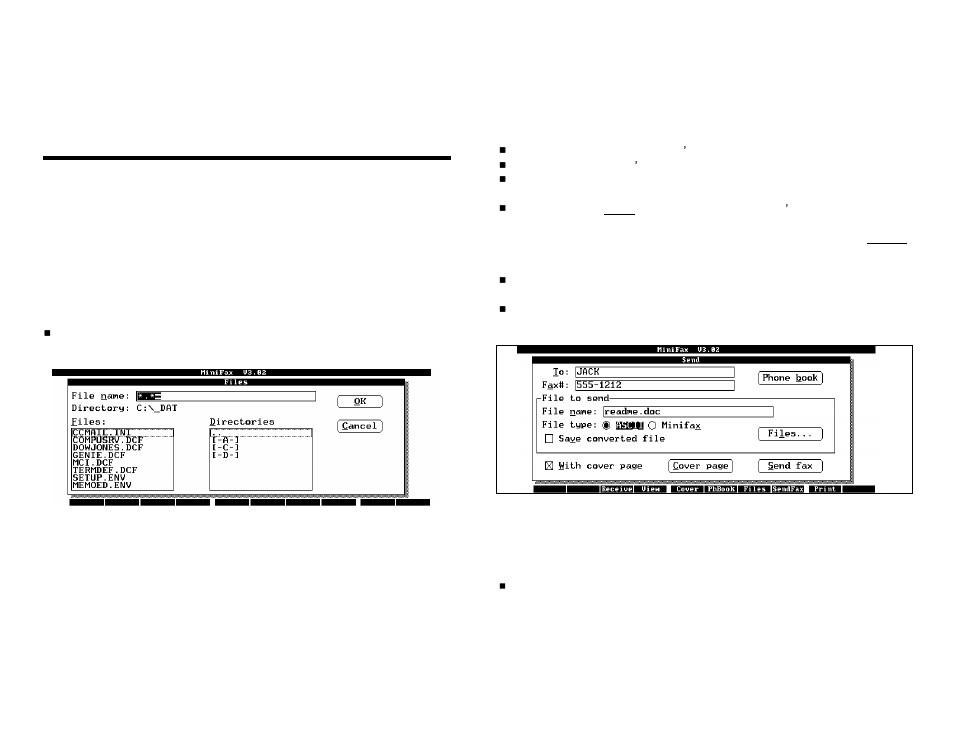 Sending a fax | EXP Computer ThinFax LXM User Manual | Page 11 / 31