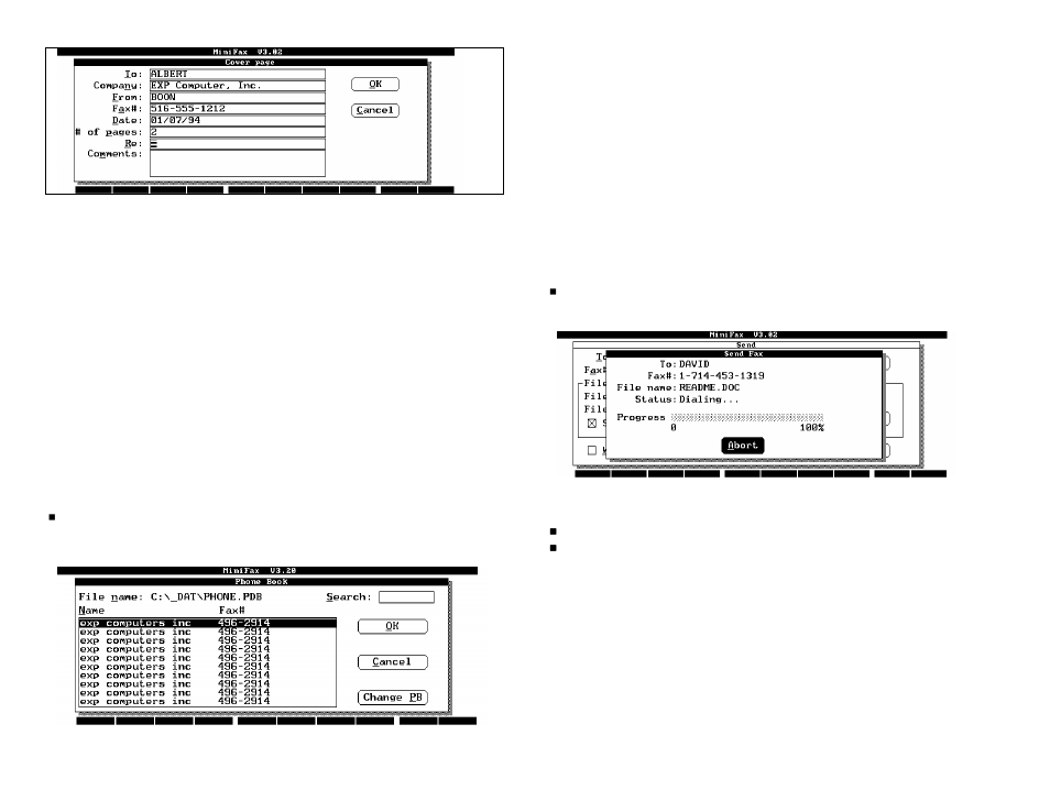 EXP Computer ThinFax LXM User Manual | Page 12 / 31