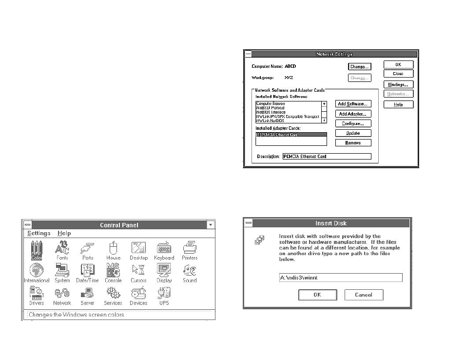 Window nt installation | EXP Computer ThinLan 100 User Manual | Page 16 / 18