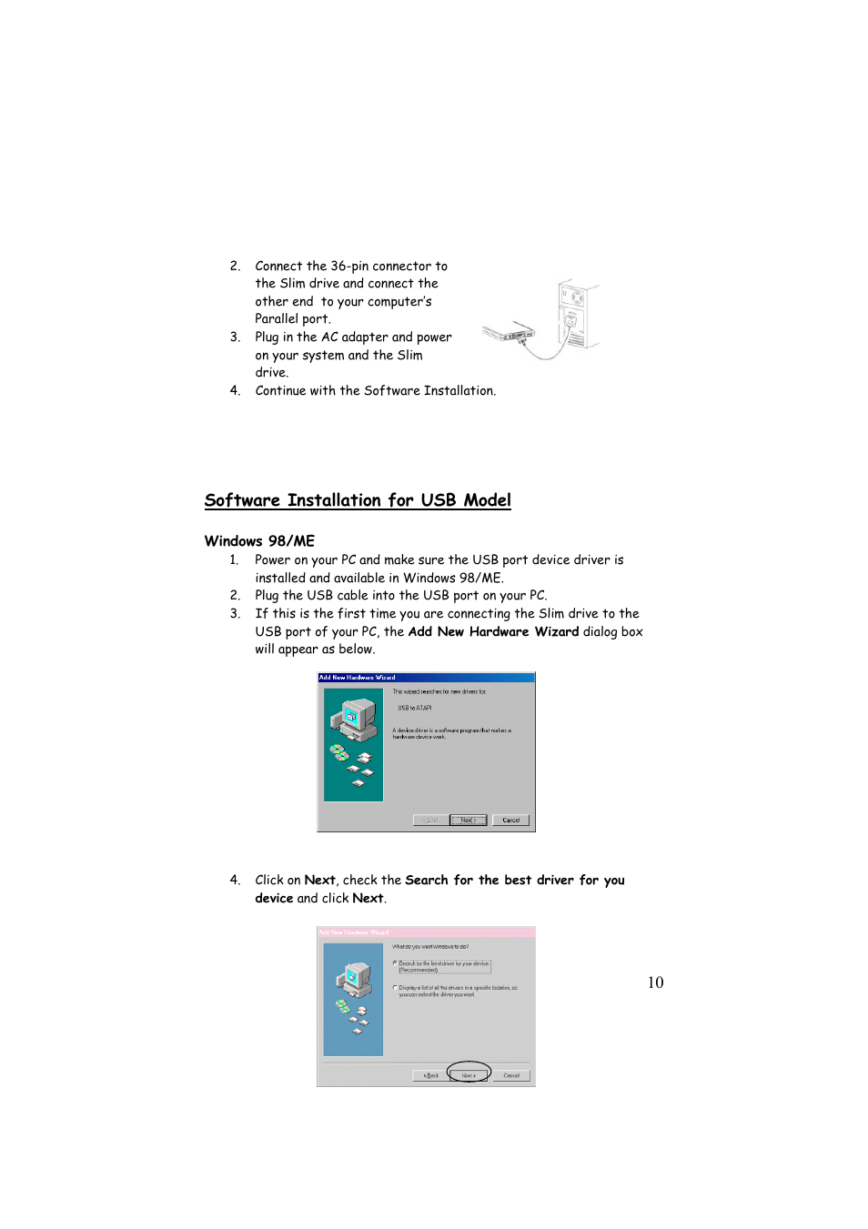 EXP Computer Portable Slim CD_DVD_CDRW Drive User Manual | Page 10 / 24