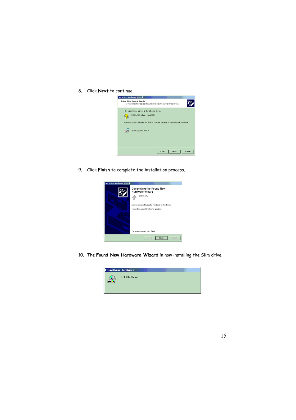 EXP Computer Portable Slim CD_DVD_CDRW Drive User Manual | Page 15 / 24