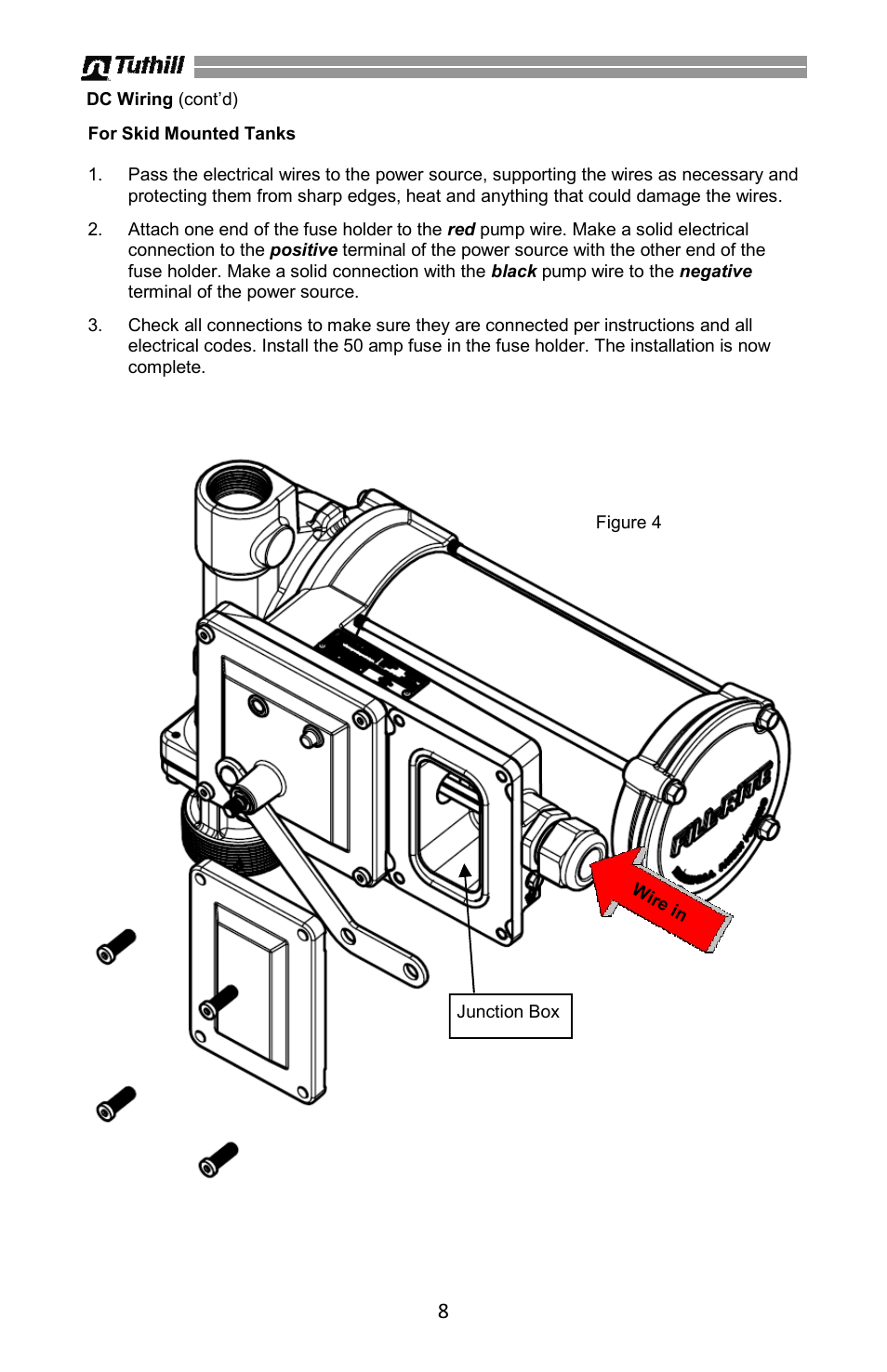 Fill-Rite 3200 Series High Flow DC Pump User Manual | Page 8 / 16