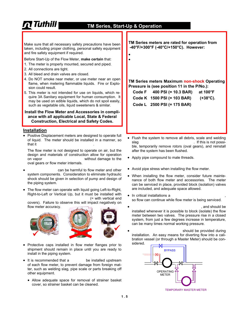 Fill-Rite TM Series Precision Meter User Manual | Page 5 / 24