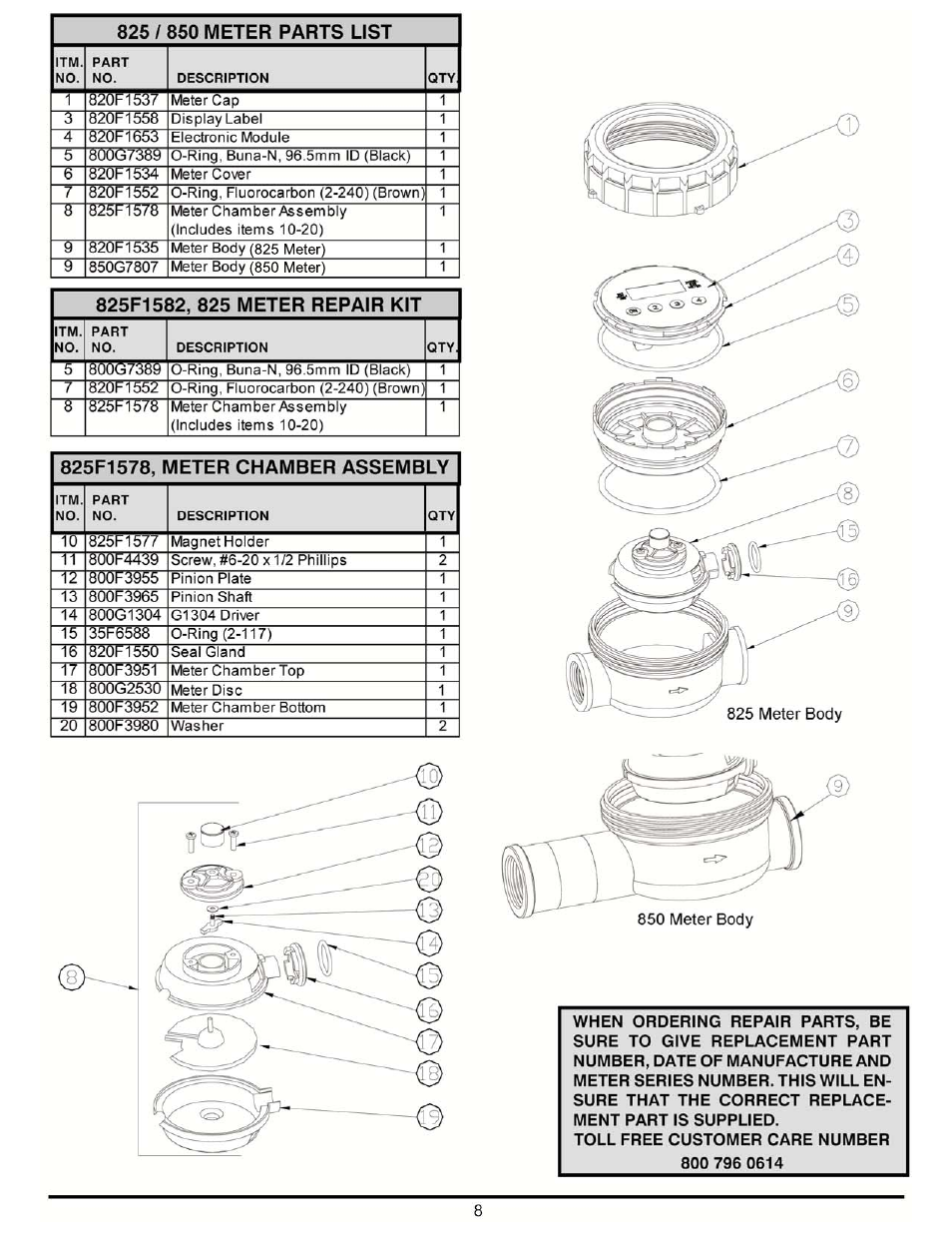 Sotera 800 Series (825, 850) User Manual | Page 8 / 12