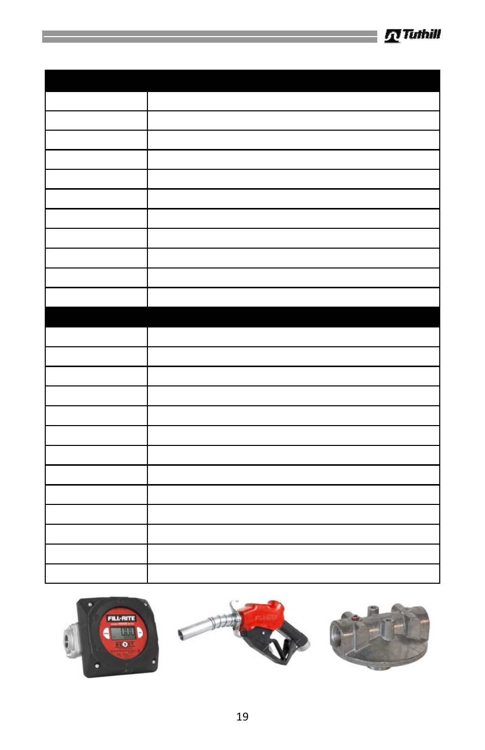 Accessories | Fill-Rite FR600G Series AC Transfer Pumps User Manual | Page 19 / 80