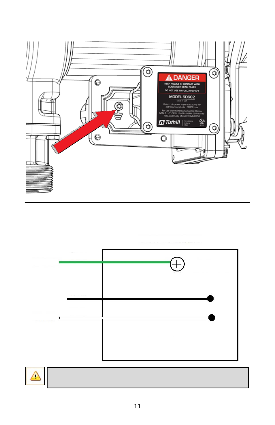 Schaltplan für wechselspannungsausführung, Verteilerdose der ac-pumpe | Fill-Rite FR600G Series AC Transfer Pumps User Manual | Page 71 / 80