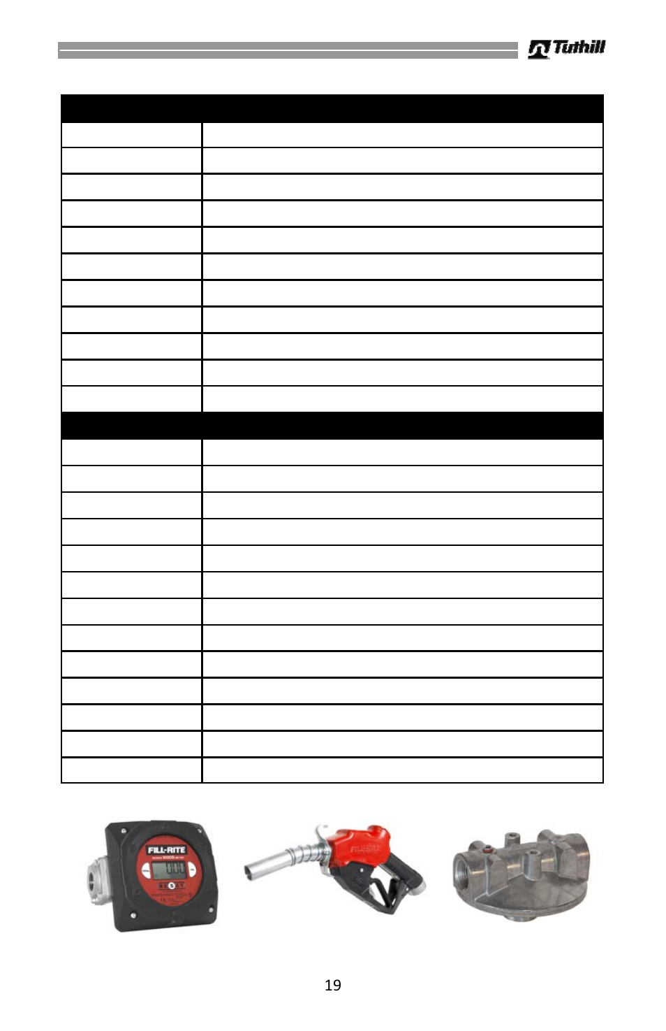 Zubehör | Fill-Rite FR600G Series AC Transfer Pumps User Manual | Page 79 / 80