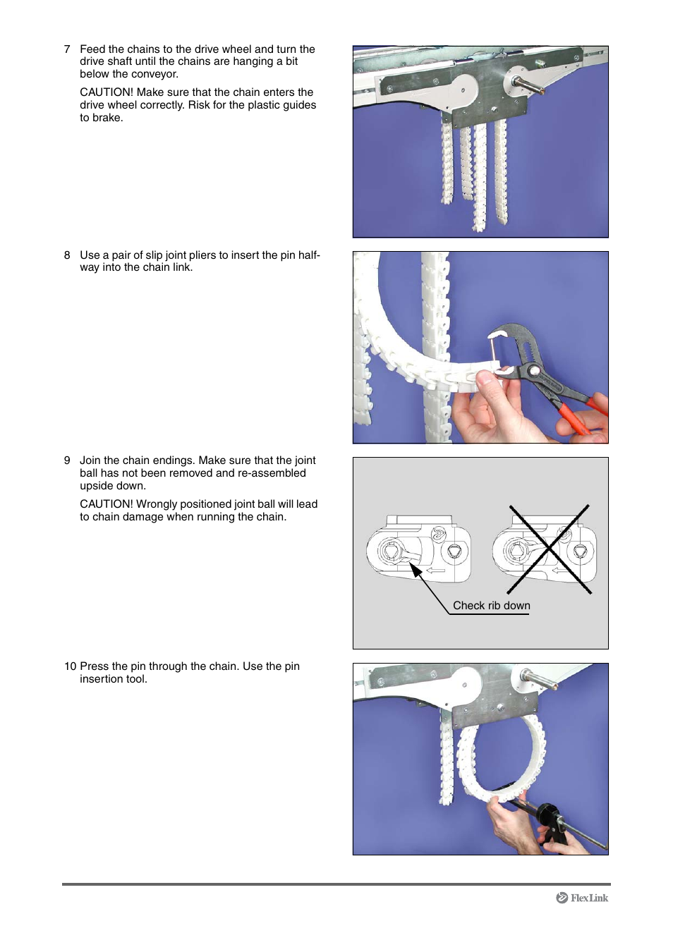 FlexLink XT (макс. 30 кг) Монтаж User Manual | Page 28 / 74