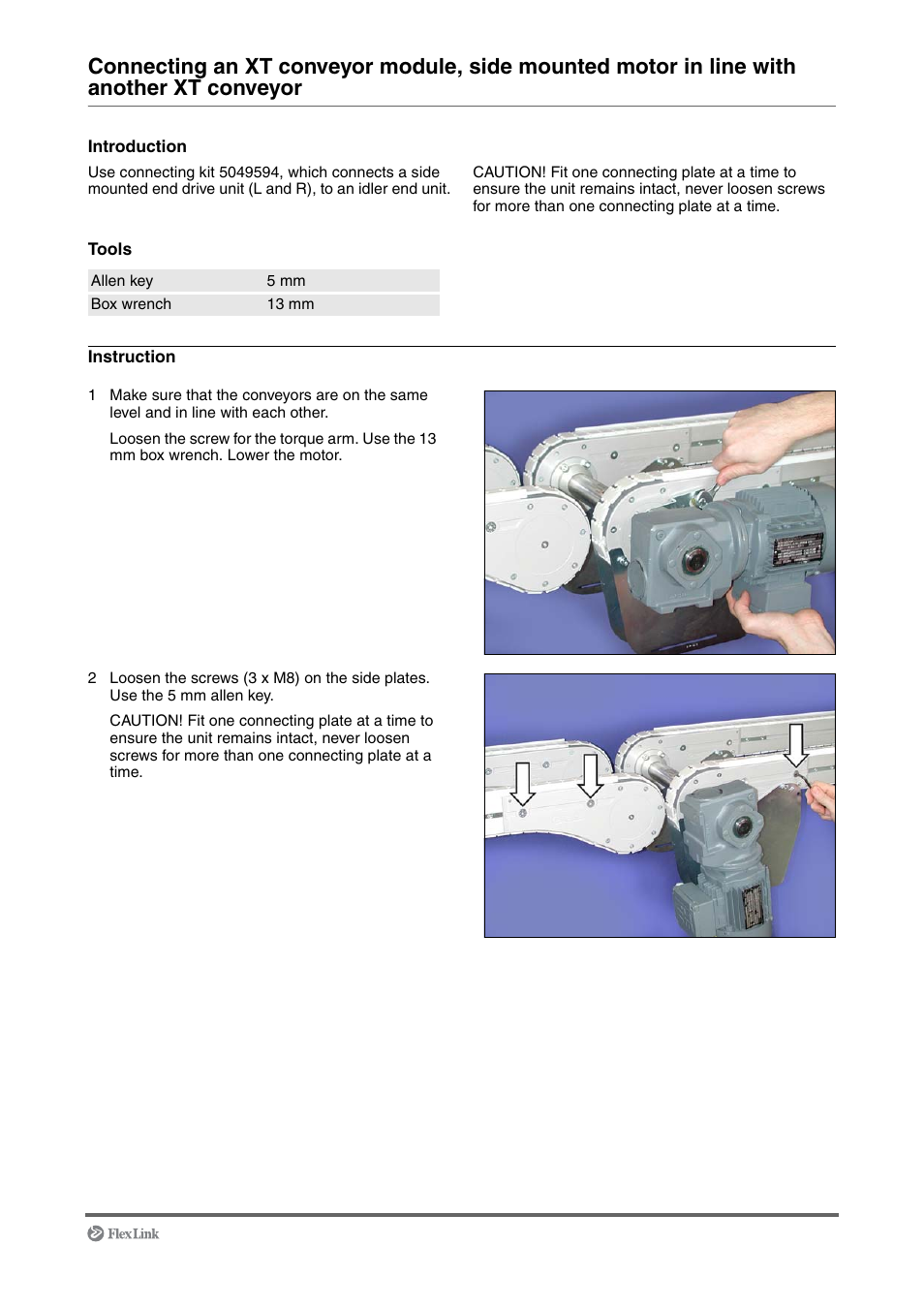 FlexLink XT (макс. 30 кг) Монтаж User Manual | Page 31 / 74