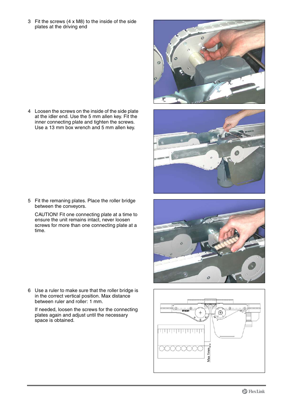 FlexLink XT (макс. 30 кг) Монтаж User Manual | Page 34 / 74