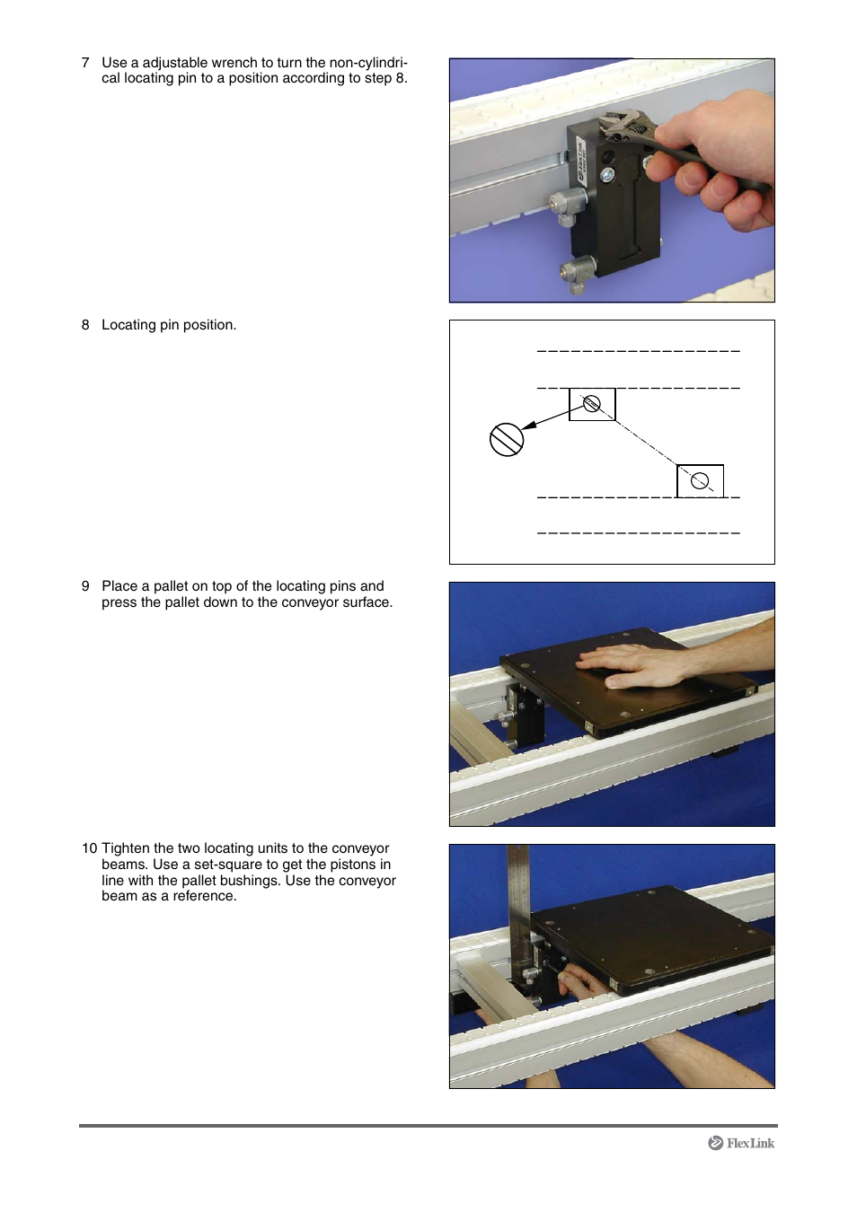 FlexLink XT (макс. 30 кг) Монтаж User Manual | Page 54 / 74