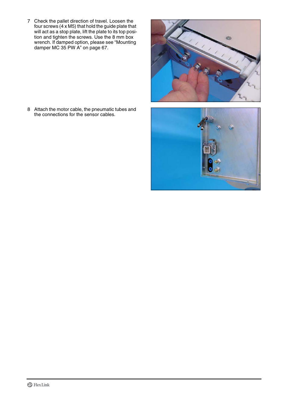FlexLink XT (макс. 30 кг) Монтаж User Manual | Page 59 / 74