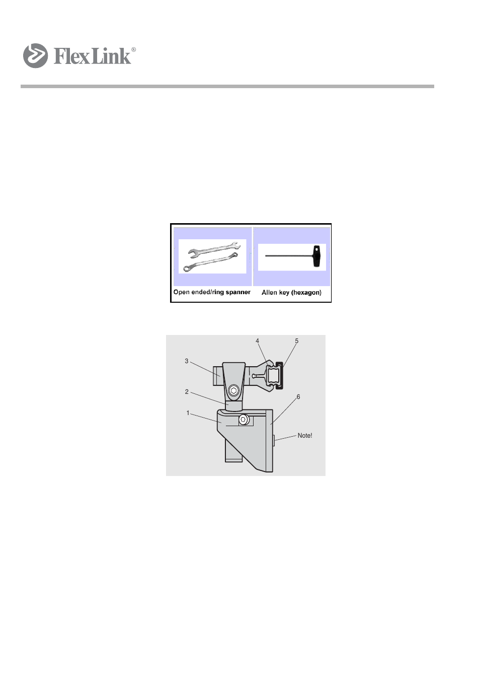 2 mounting guide rail components | FlexLink Spiral Elevator User Manual | Page 37 / 74