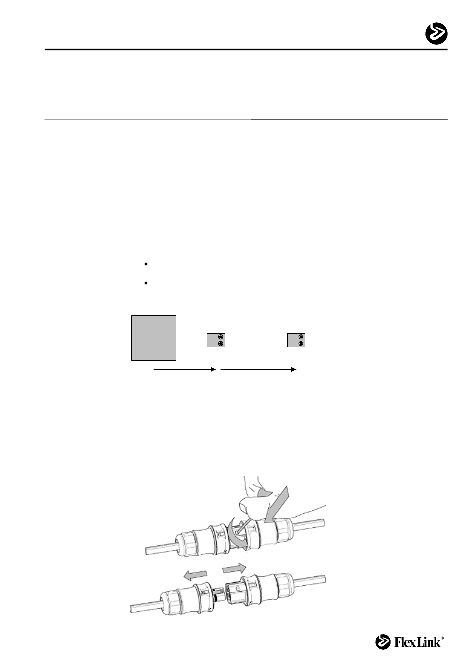 Archived, Specification, Assembly instruction | Guide unit supply | FlexLink AGS Монтаж User Manual | Page 6 / 12