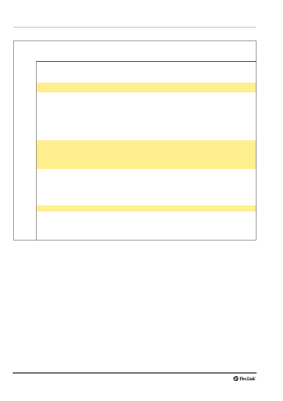 Example of available slide rail types | FlexLink Направляющие и опорные салазки (пластик) Монтаж User Manual | Page 2 / 8