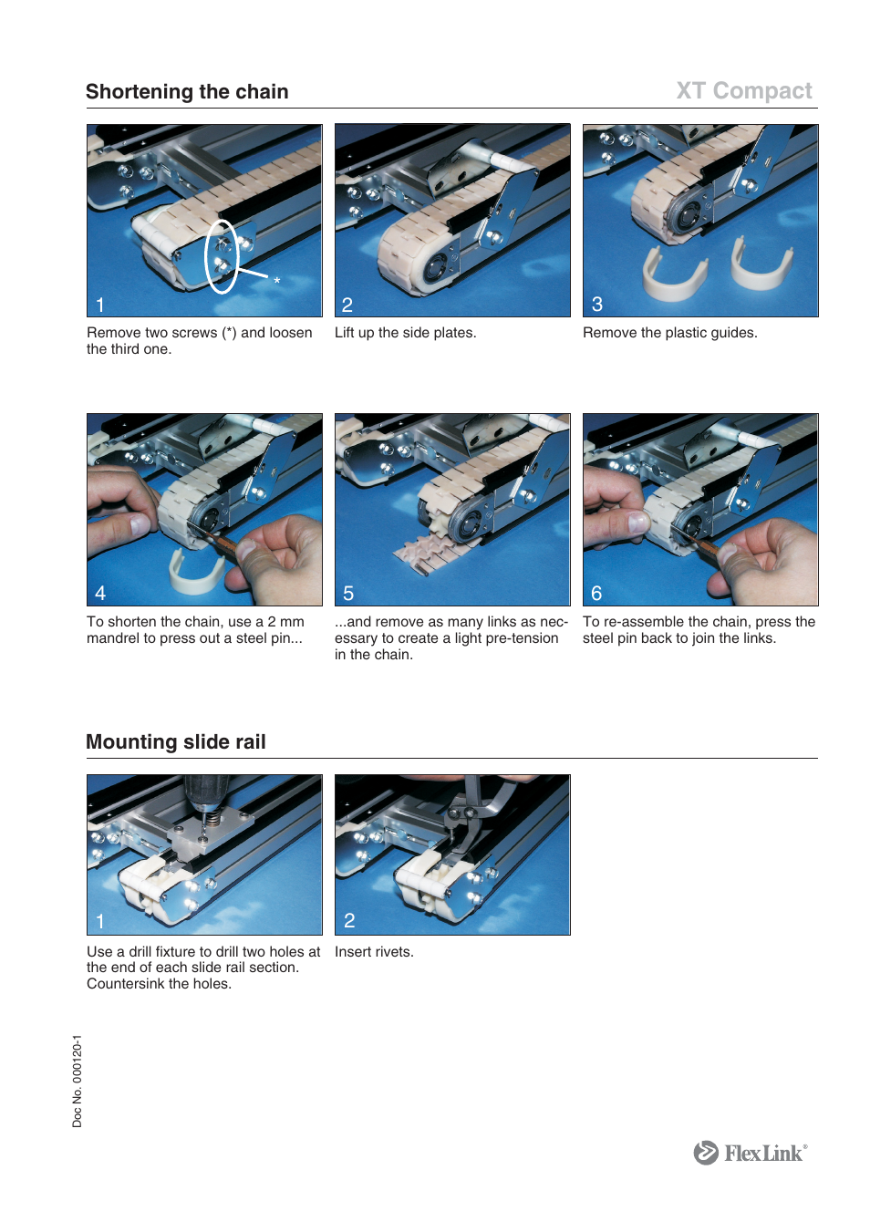 FlexLink XT Compact Монтаж User Manual | 1 page
