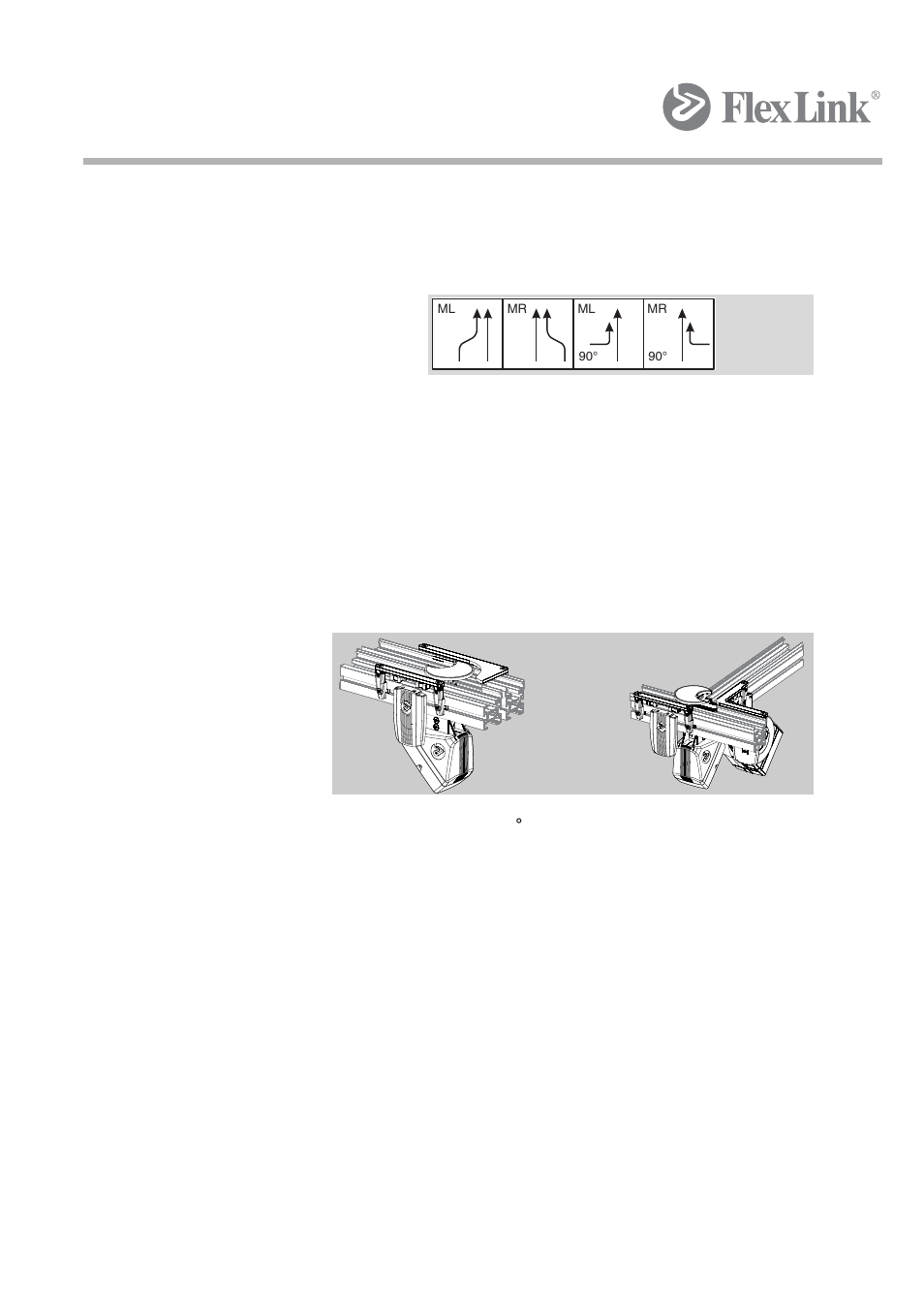2 mergers | FlexLink X45 Руководство пользователя User Manual | Page 22 / 46