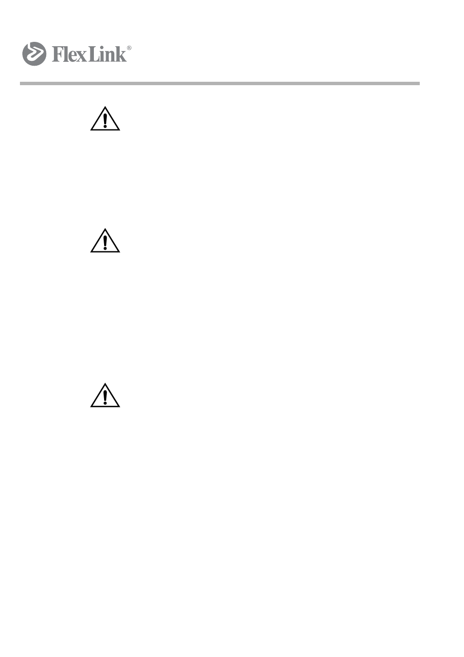 2 service technicians, 3 electricians, 4 operators | FlexLink Elevator Руководство пользователя User Manual | Page 13 / 102