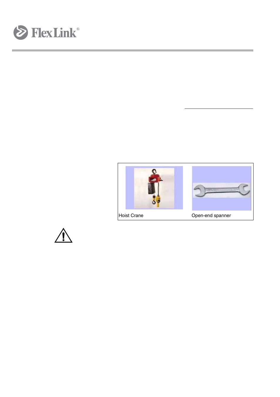 2 unloading instructions | FlexLink Elevator Руководство пользователя User Manual | Page 43 / 102