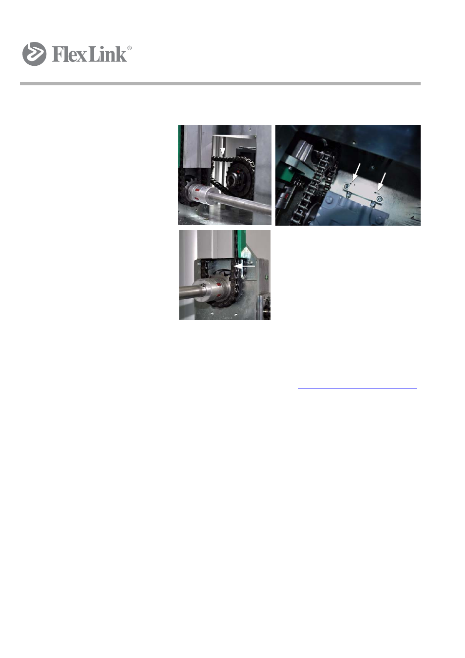 4 connecting tracks, 5 guards | FlexLink Elevator Руководство пользователя User Manual | Page 57 / 102
