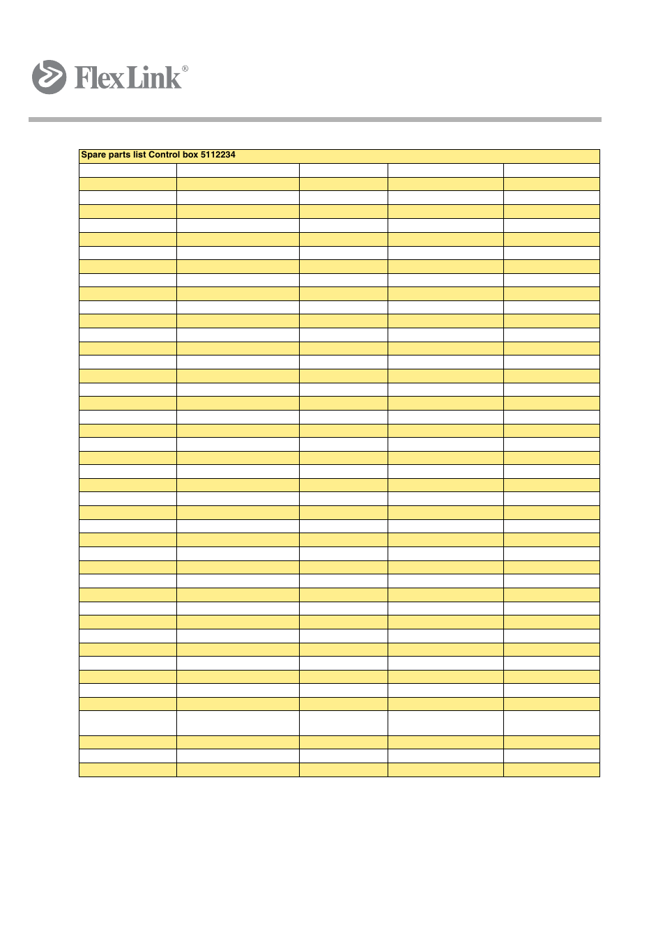 FlexLink Elevator Руководство пользователя User Manual | Page 85 / 102