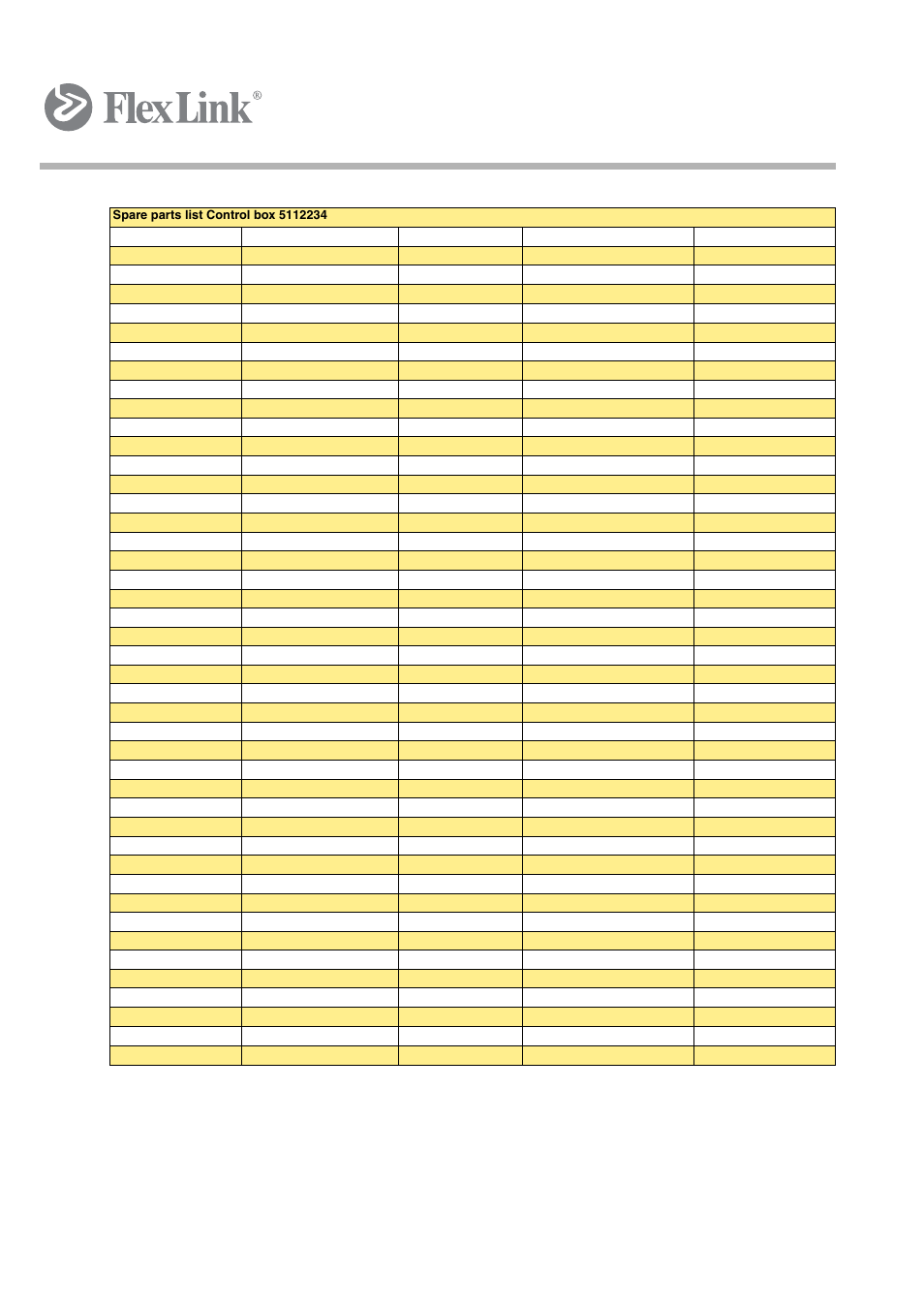 FlexLink Elevator Руководство пользователя User Manual | Page 87 / 102