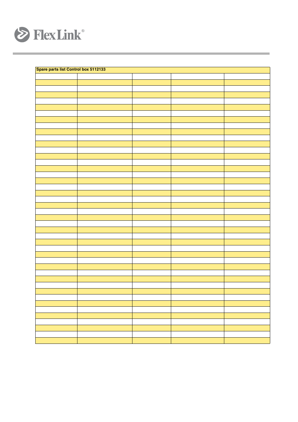 FlexLink Elevator Руководство пользователя User Manual | Page 97 / 102