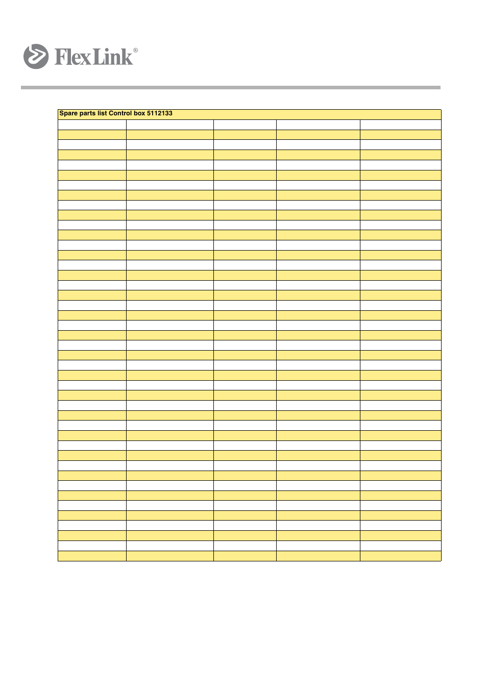 FlexLink Elevator Руководство пользователя User Manual | Page 99 / 102