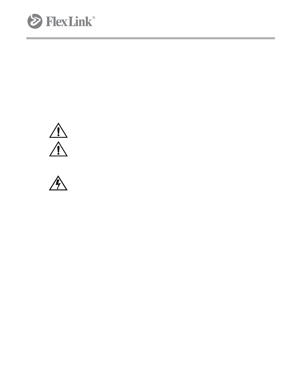 3 description of safety provisions, 1 noise level, 2 power supply | FlexLink X65 Функциональные модули Руководство пользователя User Manual | Page 14 / 48
