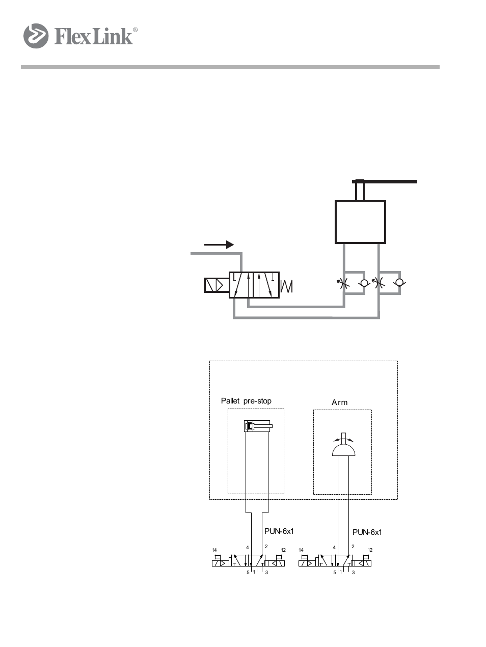 8 drawings, 1 pneumatic drawing, 1 xlut 45 d and xlut 90 d | 8drawings | FlexLink X65 Функциональные модули Руководство пользователя User Manual | Page 45 / 48