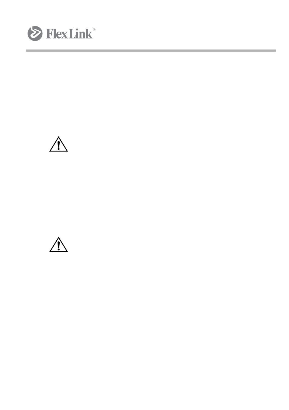 2 the most important safety conditions | FlexLink XK Функциональные модули Руководство пользователя User Manual | Page 12 / 44