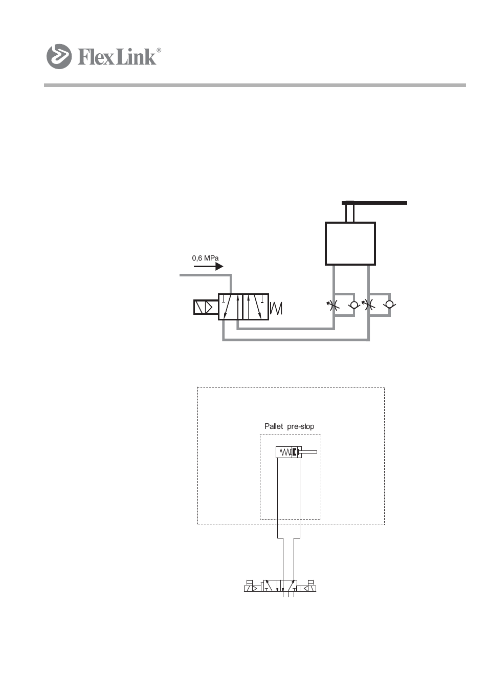 9drawings, 1 pneumatic drawing | FlexLink XK Функциональные модули Руководство пользователя User Manual | Page 40 / 44
