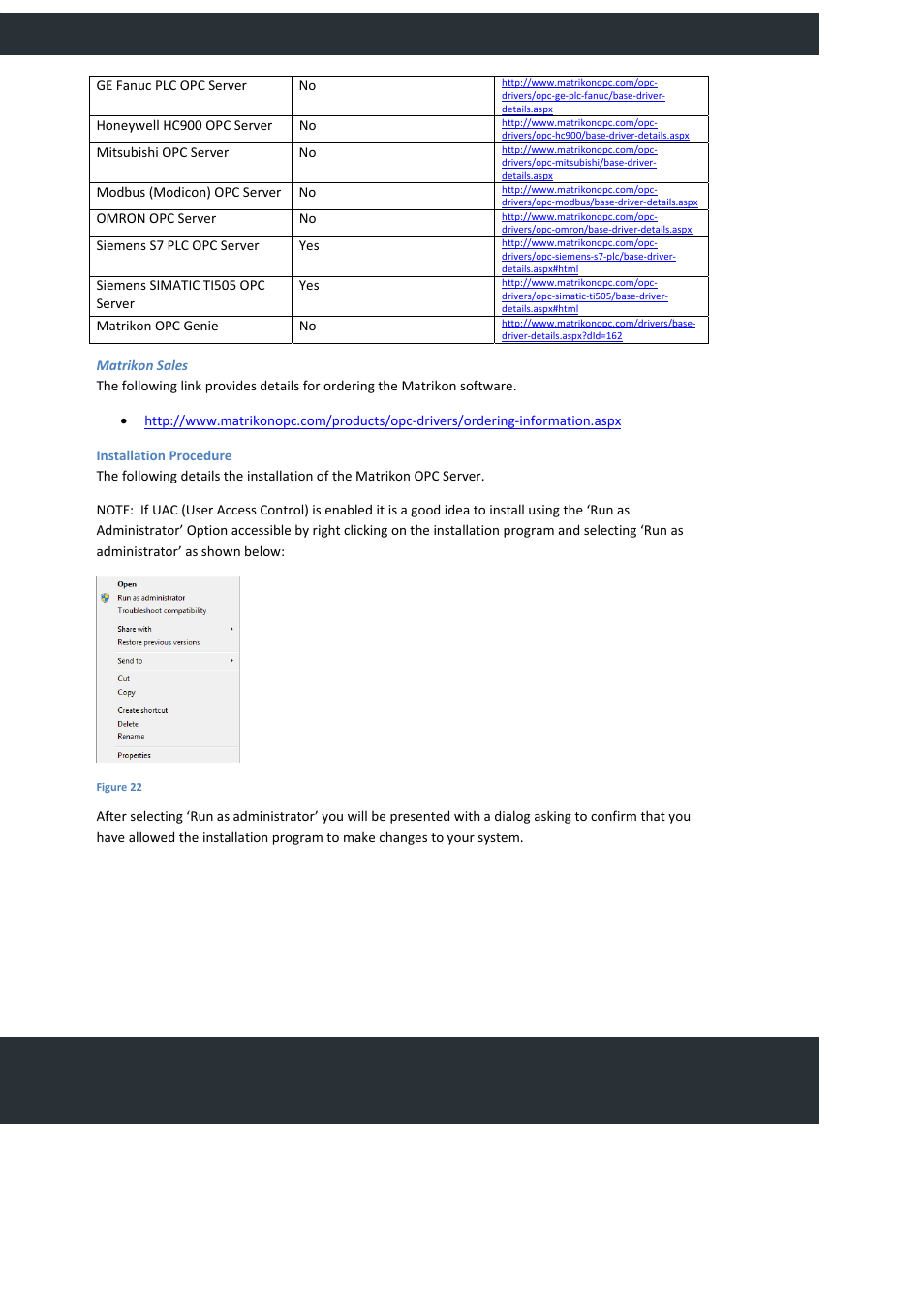Installation procedure, Providing production efficiency | FlexLink YOUTILIZE User Manual | Page 24 / 125