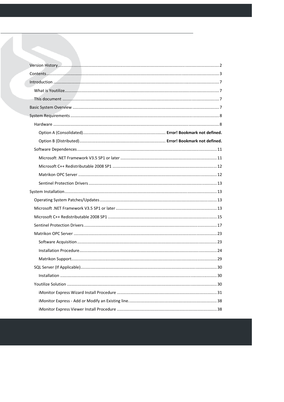 FlexLink YOUTILIZE User Manual | Page 3 / 125