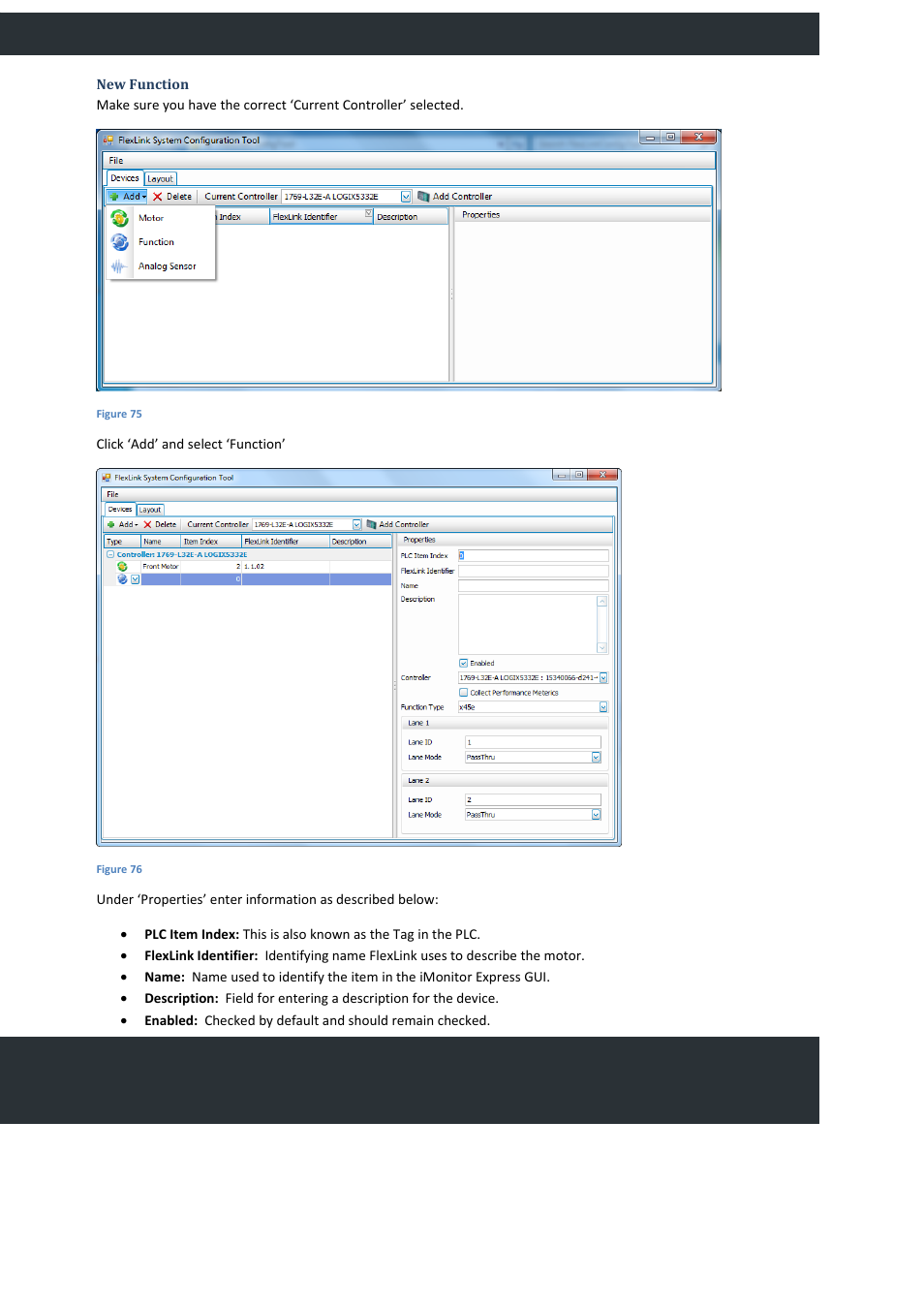 New function, Providing production efficiency | FlexLink YOUTILIZE User Manual | Page 60 / 125