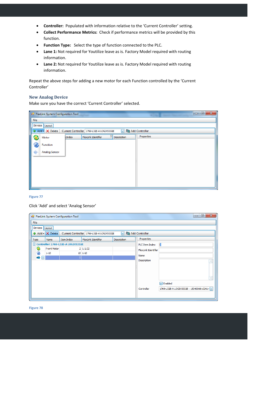 New analog device, Providing production efficiency | FlexLink YOUTILIZE User Manual | Page 61 / 125