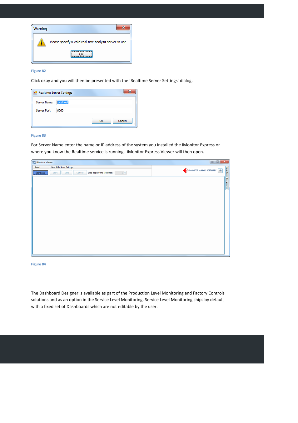Dashboard designer, Providing production efficiency | FlexLink YOUTILIZE User Manual | Page 68 / 125