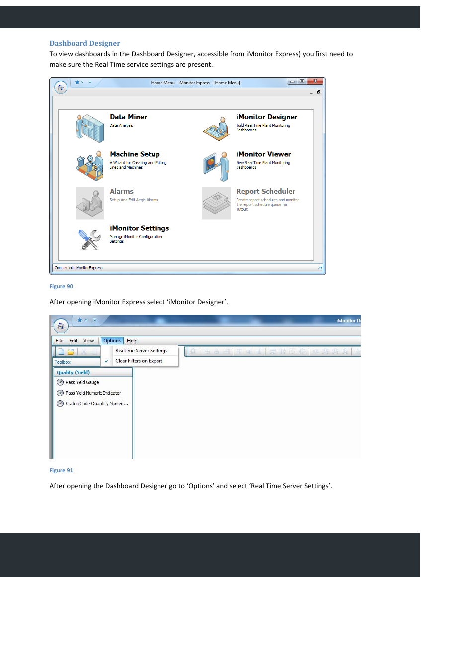 Dashboard designer, Providing production efficiency | FlexLink YOUTILIZE User Manual | Page 77 / 125