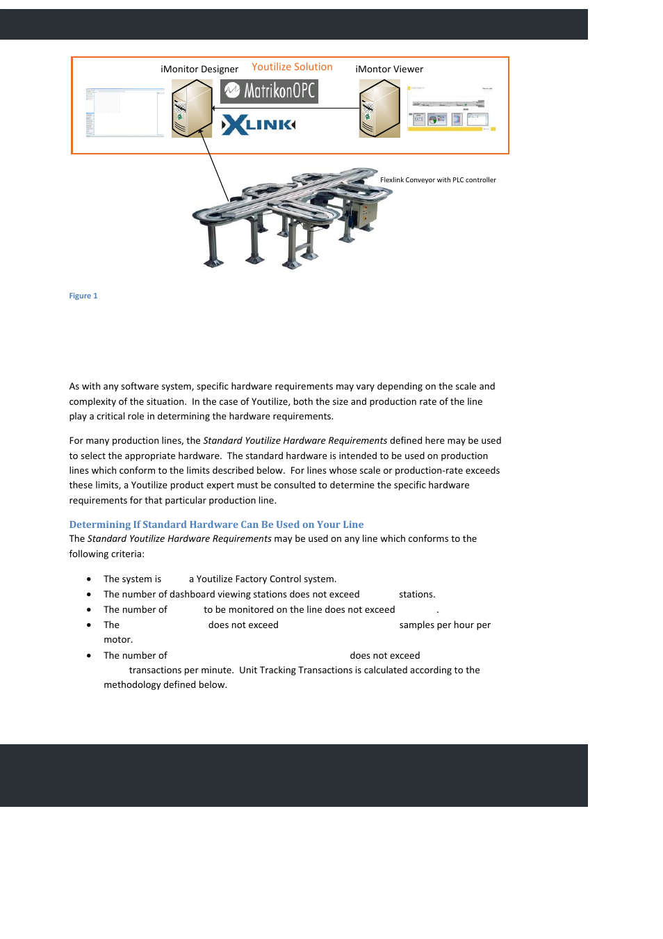 System requirements, Hardware, Providing production efficiency | FlexLink YOUTILIZE User Manual | Page 8 / 125