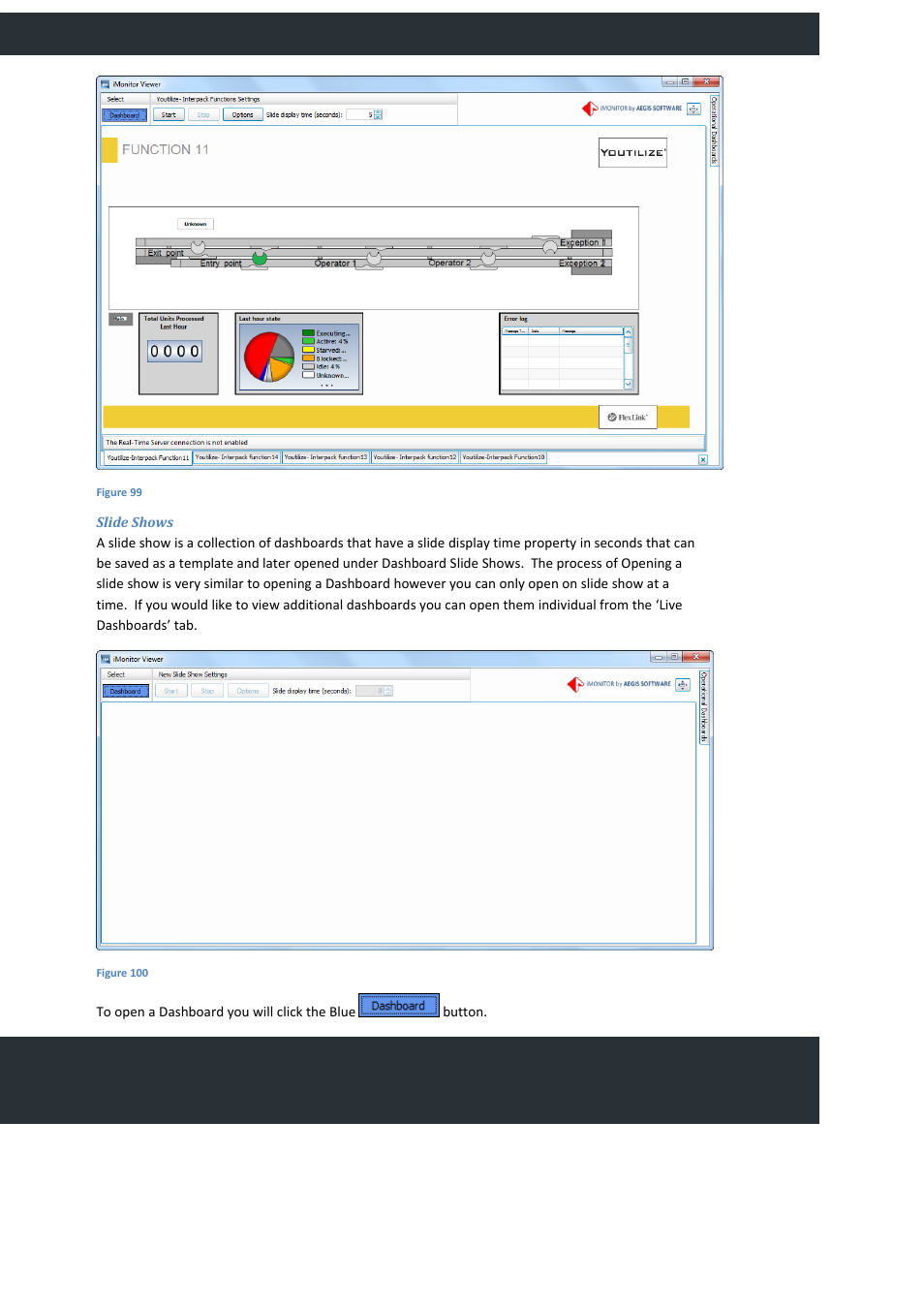 Slide shows, Providing production efficiency | FlexLink YOUTILIZE User Manual | Page 82 / 125