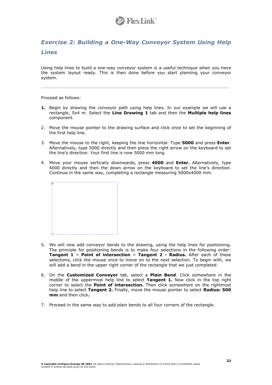FlexLink Configura User Manual | Page 32 / 41