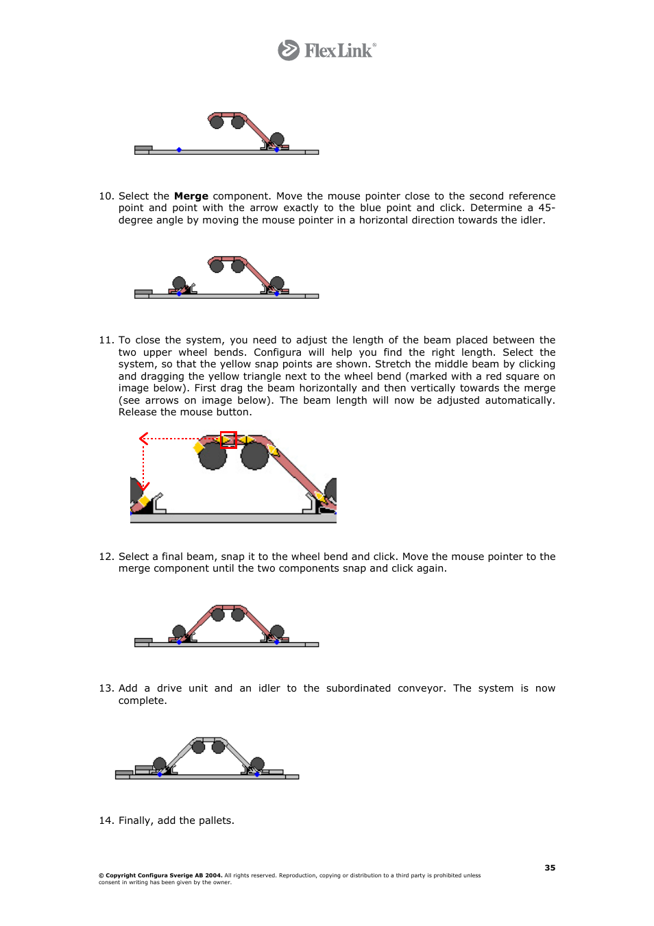 FlexLink Configura User Manual | Page 35 / 41