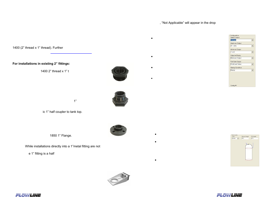 Mounting the echopod | Flowline DX10 EchoPod User Manual | Page 5 / 6