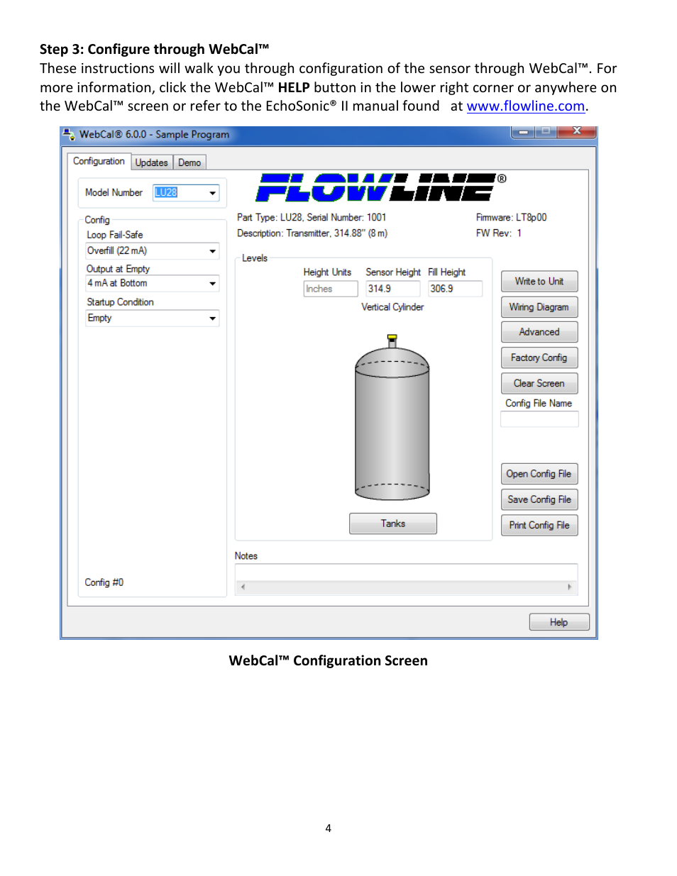 Flowline LU29 EchoSonic II User Manual | Page 4 / 12