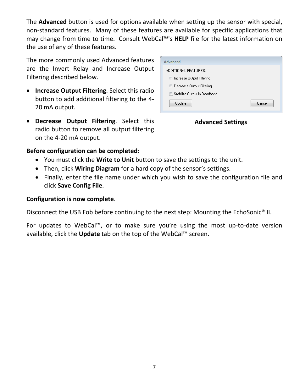 Flowline LU29 EchoSonic II User Manual | Page 7 / 12