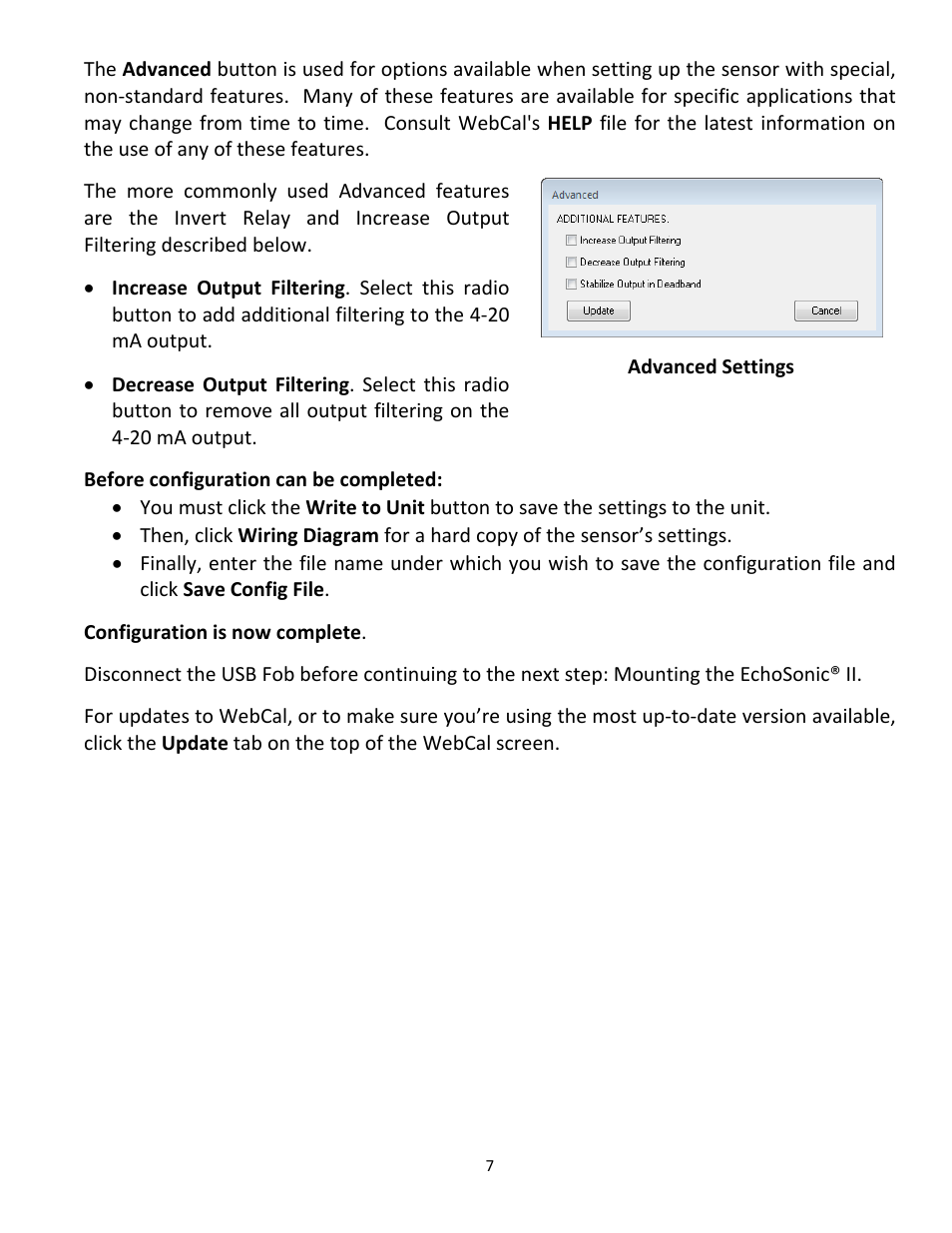 Flowline LU27 EchoSonic II User Manual | Page 7 / 12