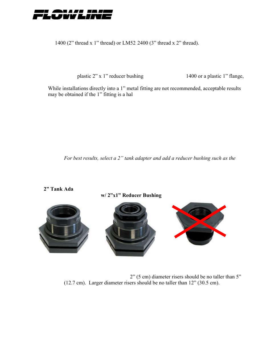 Flowline LU29-1 EchoSonic II User Manual | Page 17 / 24