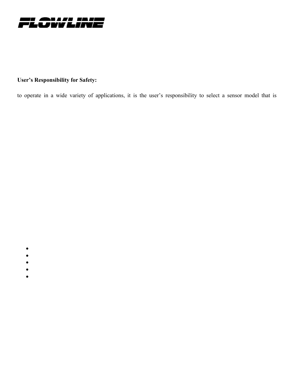 Flowline LU29-1 EchoSonic II User Manual | Page 5 / 24