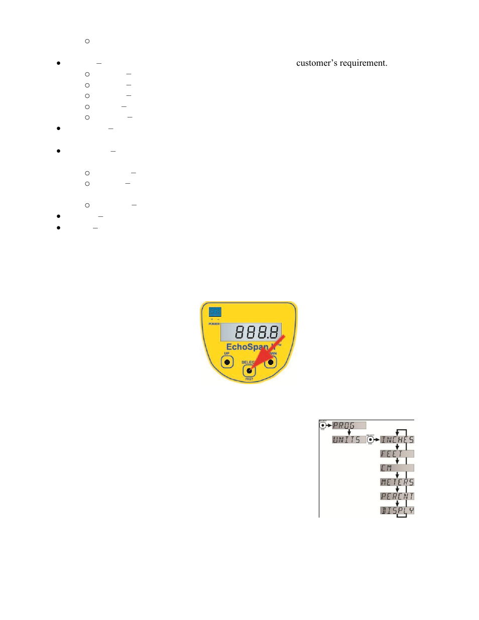 Flowline LU84-5161 EchoSpan User Manual | Page 12 / 22